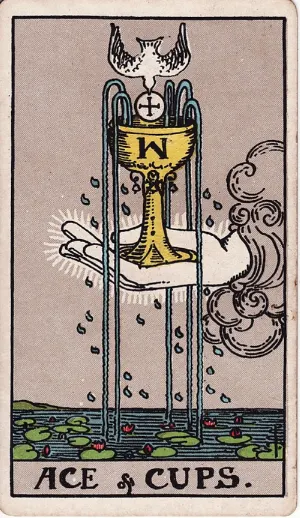 Aas van Bekers, Rider-Waite-Smith tarot