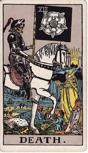 De Dood, Rider-Waite-Smith tarot