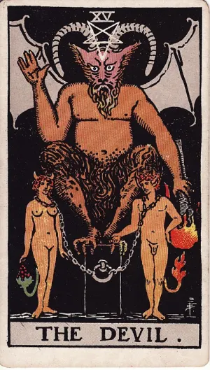 De Duivel, Rider-Waite-Smith tarot
