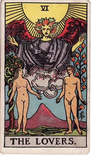 De Geliefden, Rider-Waite-Smith tarot