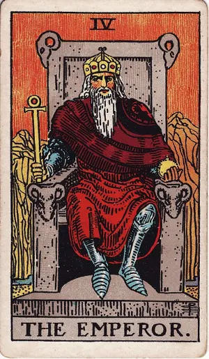 De Keizer, Rider-Waite-Smith tarot
