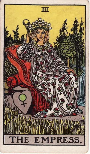 De Keizerin, Rider-Waite-Smith tarot