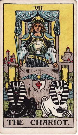 De Zegewagen, Rider-Waite-Smith tarot