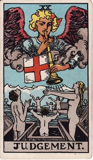Het Oordeel, Rider-Waite-Smith tarot