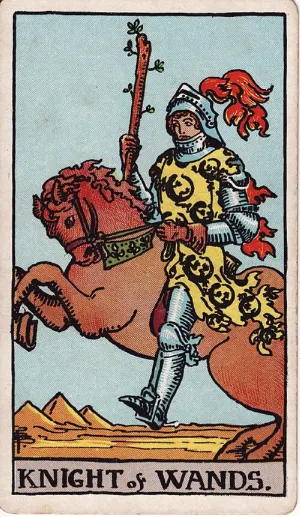 Ridder van Staven, Rider-Waite-Smith tarot